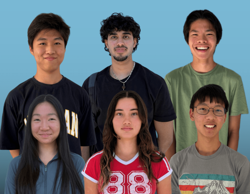 Pictures of Branham's 6 National Merit semifinalists