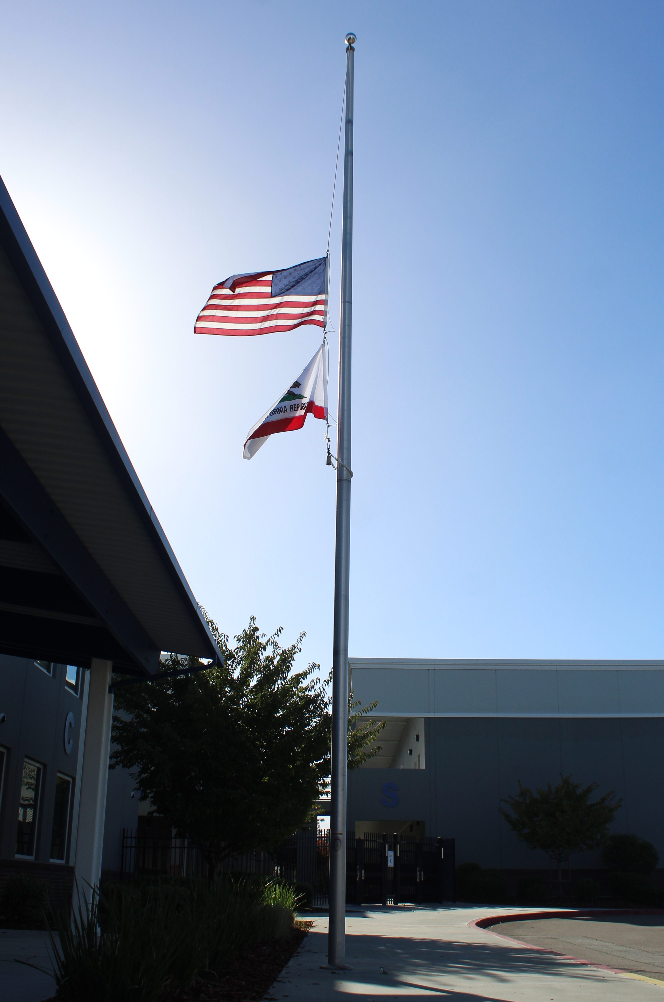 Half-Mast for Kirk