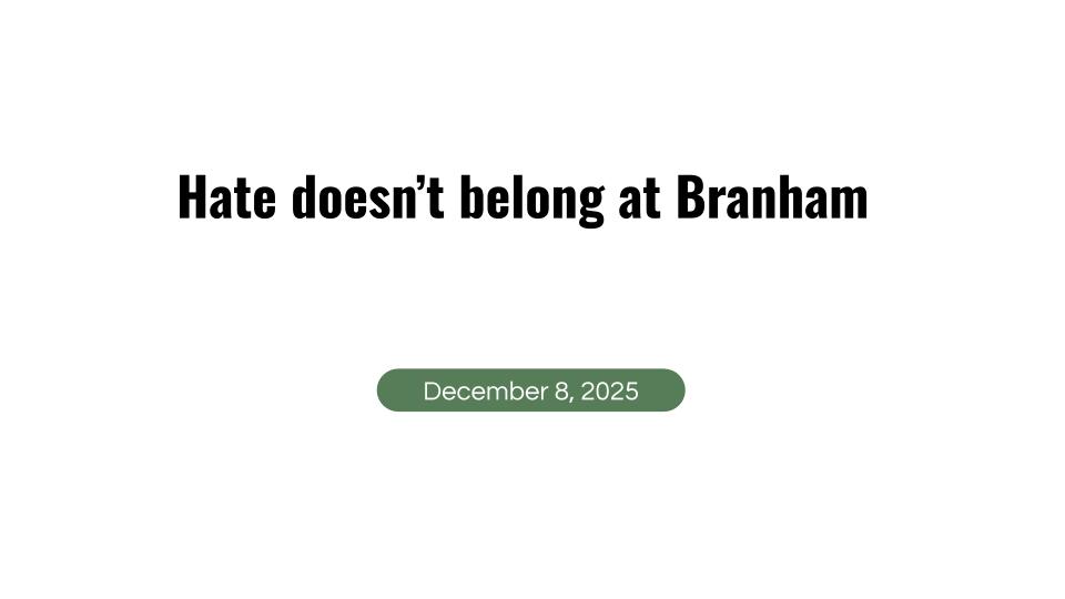 Branham responds to ‘human swastika’&nbsp;again