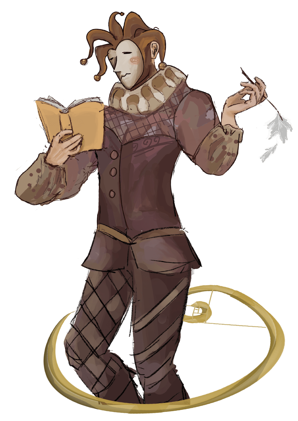 Calculating character